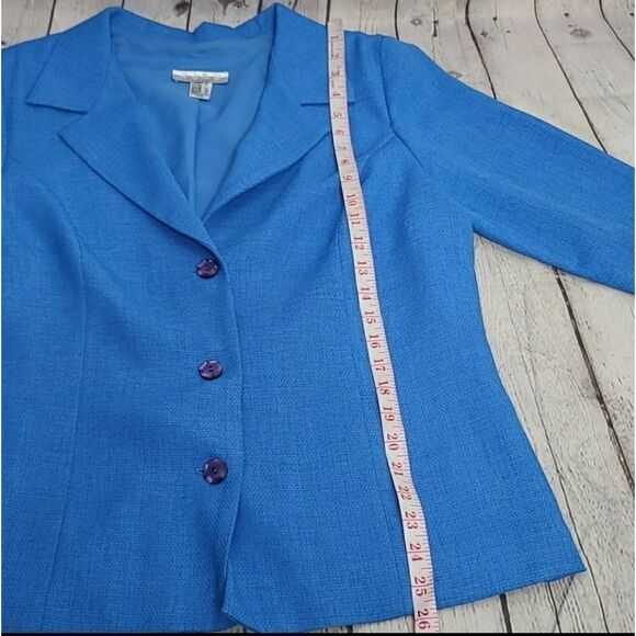 Vintage Light Blue Nino Wong California Blazer - Picture 5 of 15